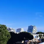 Appartamento Grand Voile - Hyper Centre, Climatisation, Vue Panoramique Sur L'architecture De Motte