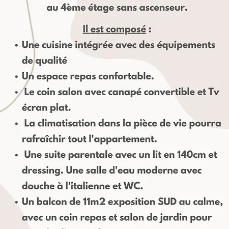 Grand Voile - Hyper Centre, Climatisation, Vue Panoramique Sur L'architecture De Motte *