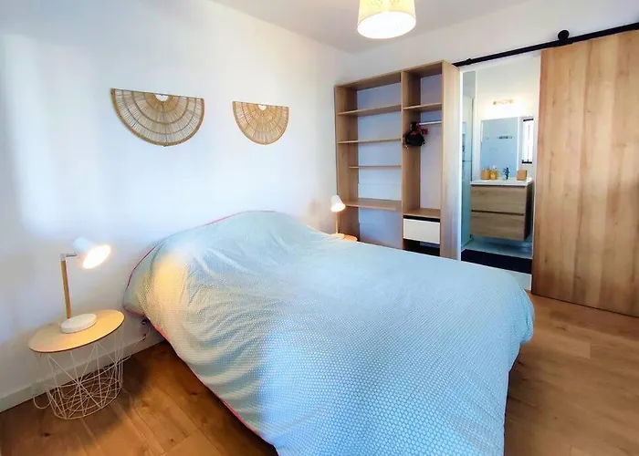 Apartment Grand Voile - Hyper Centre, Climatisation, Vue Panoramique Sur L'architecture De Motte *